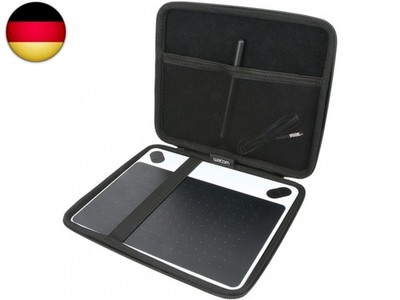 Hartschalenetui + Schutzhandschuh für Wacom Intuos M Zeichentablett