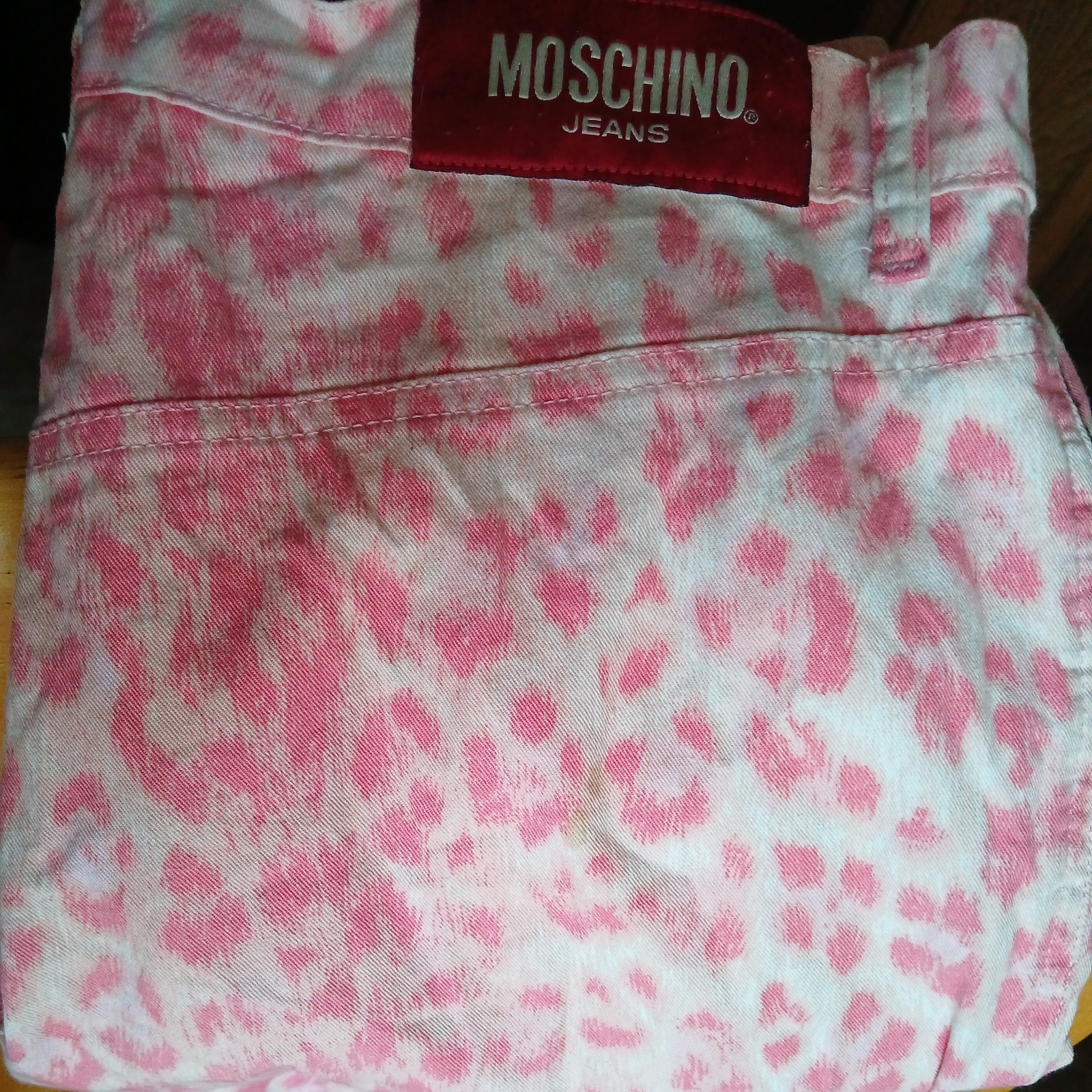 Moschino Donna Bootcut Leopard Patterned Print De… - image 1