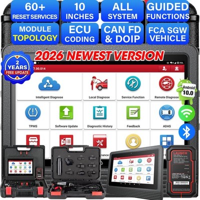 2026 X431 PRO3S+ V+ PRO 5Profi KFZ OBD2 Diagnosegerät ECU KEY CODING TPMS