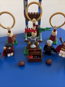 LEGO Harry Potter: Quidditch Match (4737) All Minifigs And Manual Included