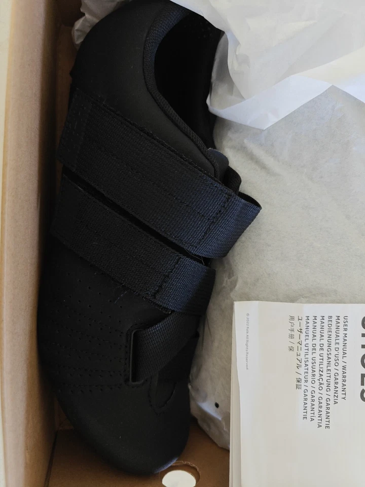 Fizik R5 Tempo PowerStrap Hombres Zapatos de Ciclismo de Carretera Negros Carreras Bicicleta de Viaje Nuevo en Caja Foto 4 de 4