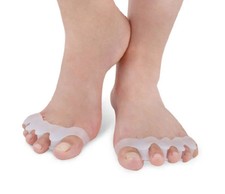 Silicone Gel Bunion Corrector Toe Straightener Separator Orthotic Spacer 1 Pair