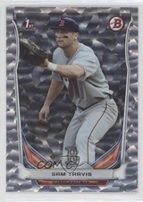 2014 Bowman Draft Silver Ice Sam Travis #DP61 0nr3