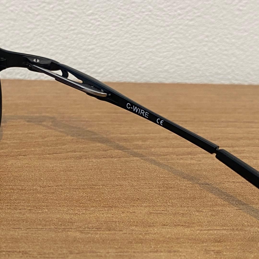 Oakley C-Wire Sunglasses Y2K Archive Matte Black 2000s Used | eBay