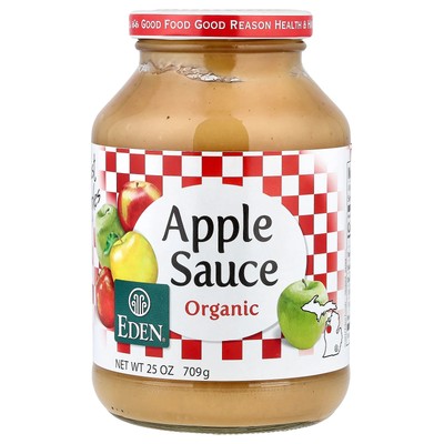 Organic Apple Sauce, 25 oz (709 g)