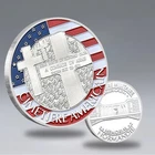 Normandy American Cemetery Memorial Coin WW2 Military Commemorative Collectible