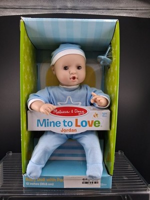 Melissa & Doug Mine To Love Baby Doll Jordan 12'' 18m+