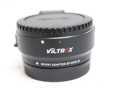 Viltrox EF-EOS M Auto Focus Mount Lens Adapter With Caps for Canon