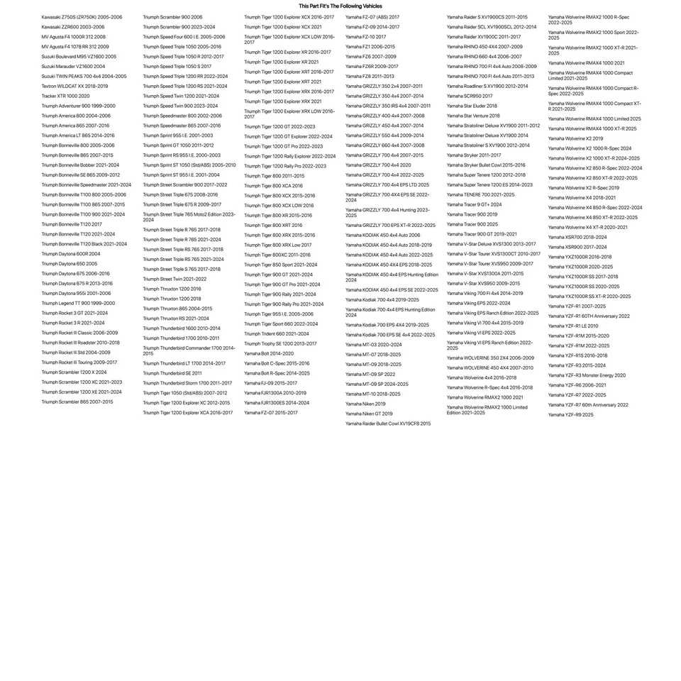 Одинарный масляный фильтр первой линии Tusk для HONDA VTX1800C 2002-2007 - Изображение 3 из 4