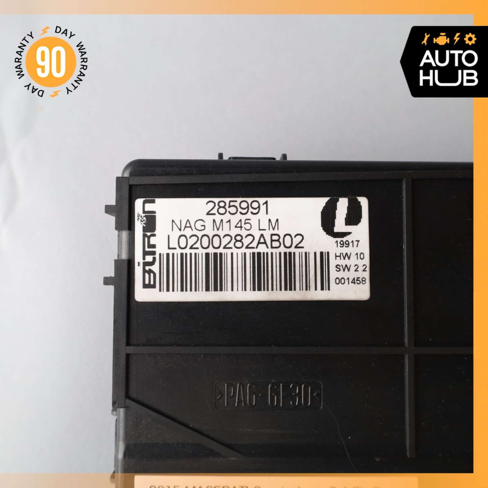 08-19 Maserati GranTurismo S M145 Front Left Side Seat Control Module OEM 47k