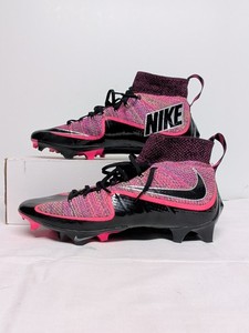 Nike Vapor Edge 360 Untouchable Football Cleats Black Pink FQ0235-002 Size 13
