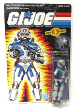 New Sealed Unpunched Hasbro GI Joe Cobra Commander V3 Battle Armor 1987 1986