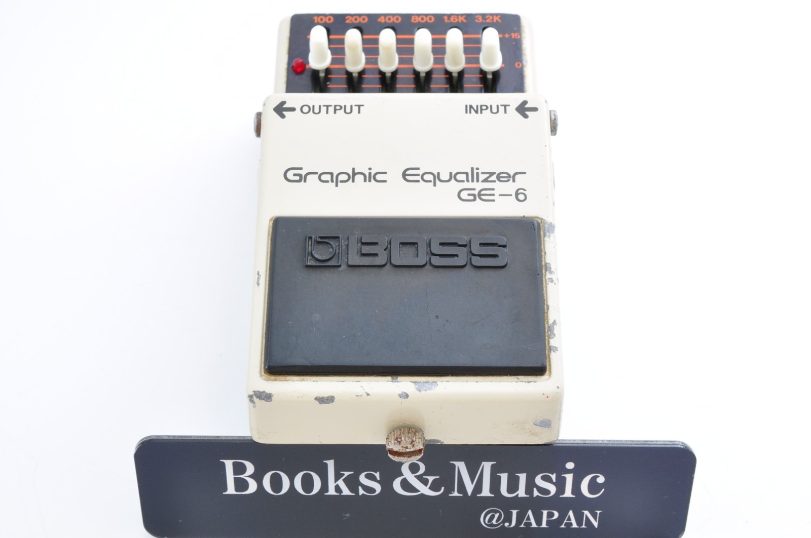 Boss GE-6 Graphic Equalizer Silver Screw Made in Japan 1981 