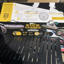 Swagtron Shuttle Zipboard Electric Skateboard *Used Once* In Box No Charger