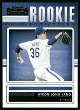 2021 Panini Contenders Hyeon-Jong Yang Texas Rangers #RKC-HY