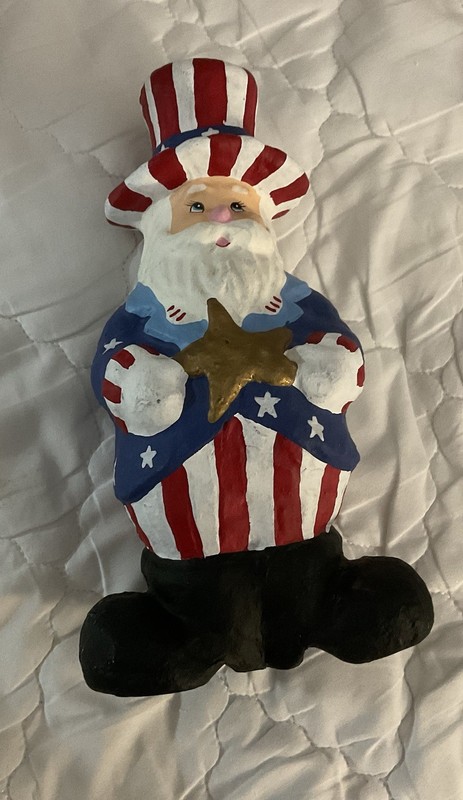 Our Friendly UNCLE SAM Holding A Star