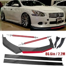 Front Bumper Rear Lip Spoiler Splitters Body Kit For Hyundai Veloster