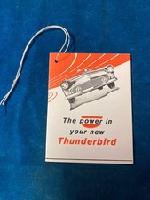 1955 1956 1957 Thunderbird Inside Mirror Cigarette Lighter Dealer Sales Brochure 1955 1956 1957 Thunderbird Inside Mirror Cigarette Lighter Dealer Sales Brochure