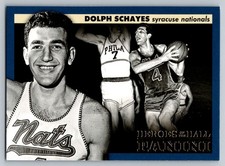 2012-13 Panini Heroes of the Hall #17 Dolph Schayes Syracuse Nationals