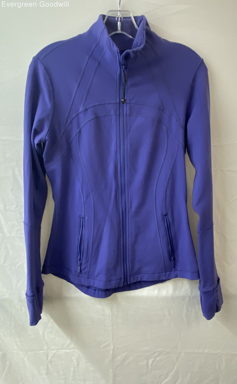 Lululemon Women's Purple Long Sleeve Define Full-Zip Jacket Size 8