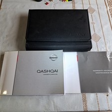 NISSAN QASHQAI / OWNERS HANDBOOK MANUAL  NAVI WALLET 2008 SERVICE BOOK 07-13