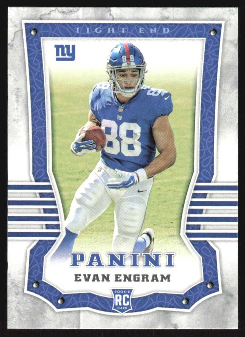 2017 Panini Football Evan Engram RC #121 New York Giants