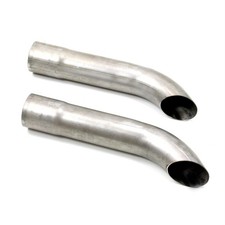 Patriot Exhaust H3812 Side Tubes Turnout Muffler Raw Steel 20 Inch Patriot Exhaust H3812 Side Tubes Turnout Muffler Raw Steel 20 Inch