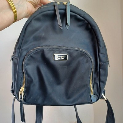Kate Spade New York Backpack Black Nylon 11 display picture 3