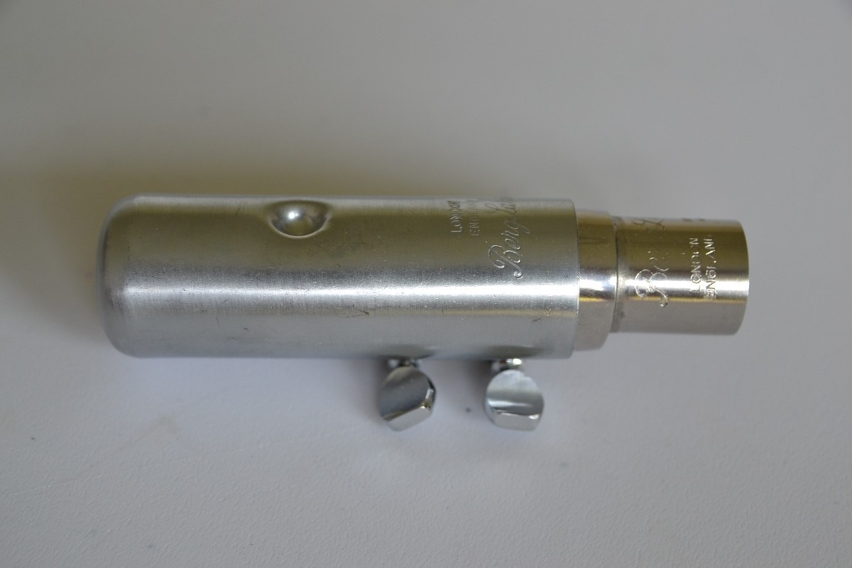 Vintage Berg Larsen Off Set M 100/2 Metal Alto Saxophone