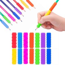 Extreme Comfort Assorted Color Shape Pencil Pen Grip 14 Per Pack - US SHIPPING