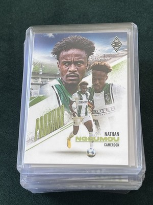 2024-25 Futera FX Monchengladbach Prestige Green #09 Nathan Ngoumou 05/05