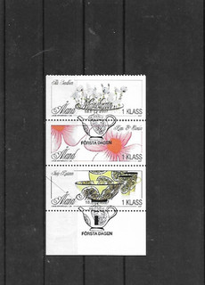 Aland Kunsthandwerk Dreier aus MH gestempelt Mi. 282 284 s. scan