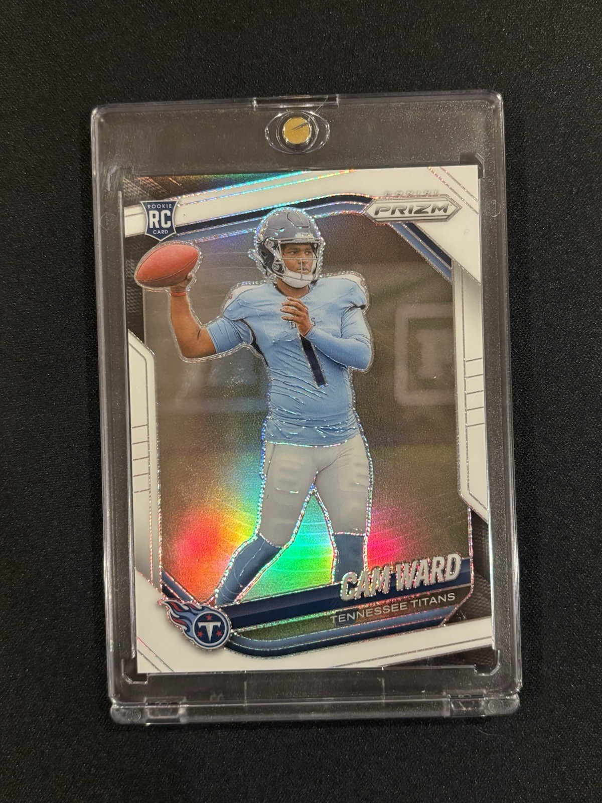 2025 Prizm Cam Ward Rookie Card /35 White Prizm Titans RC #352 True White
