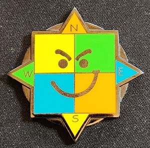 Geo-Smirk Geocoin - Activated & Adoptable - TB1PM78