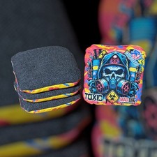 Cornhole Bags - ACO Stamped - TOXIC - SET OF 4 BAGS BAGS