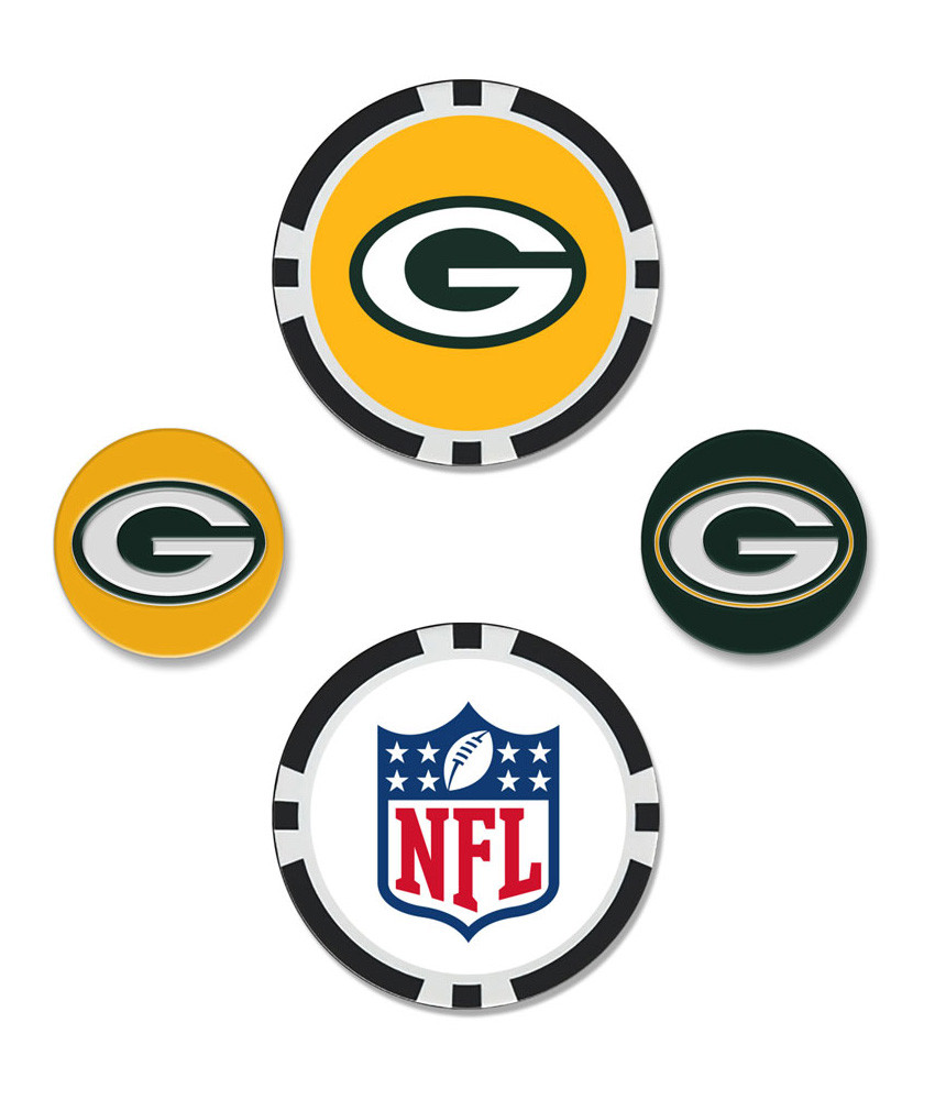 Набор шариковых маркеров Green Bay Packers из 4 штук 2590₽