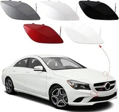 Car Front Bumper Tow Hook Cover Fit for CLA  Color: White Right Passenger Side