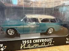 First Gear 1955 Chevrolet Nomad Parts Plus Diecast Model 125 Scale Teal First Gear 1955 Chevrolet Nomad Parts Plus Diecast Model 125 Scale Teal