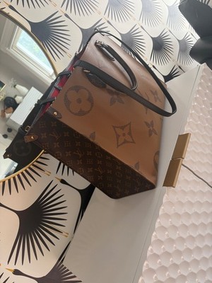Louis Vuitton OnTheGo GM Tote Brown Leather