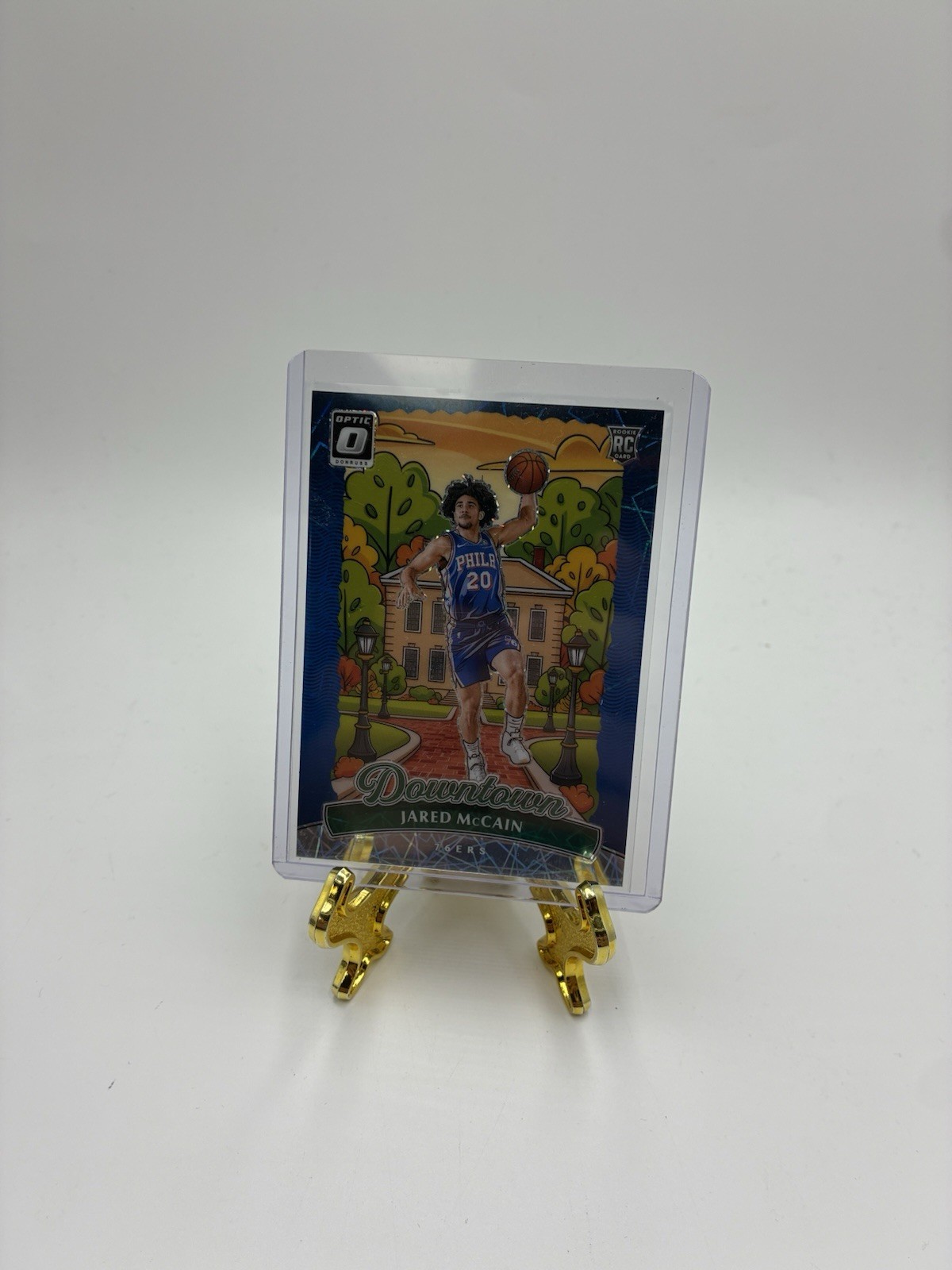 2024-25 Panini Donruss Optic Downtown Jared McCain RC SSP Case Hit 76ers 🔥