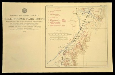 1915 Union Pacific Railroad Map Idaho Falls Ammon Sunnydell Blackfoot Wapello