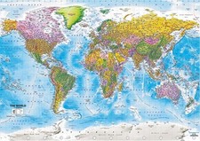 Puzzle (1000 T.) Weltkarte (Puzzle Outlet) NEU/OVP