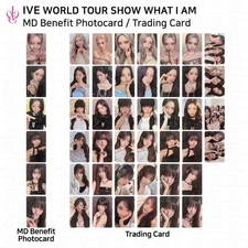 IVE WORLD TOUR SHOW WHAT I AM MD Benefit Photcard & Trading Card KPOP K-POP