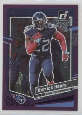 2023 Panini Donruss Season Stat Line 258/500 Derrick Henry #284 0rd2
