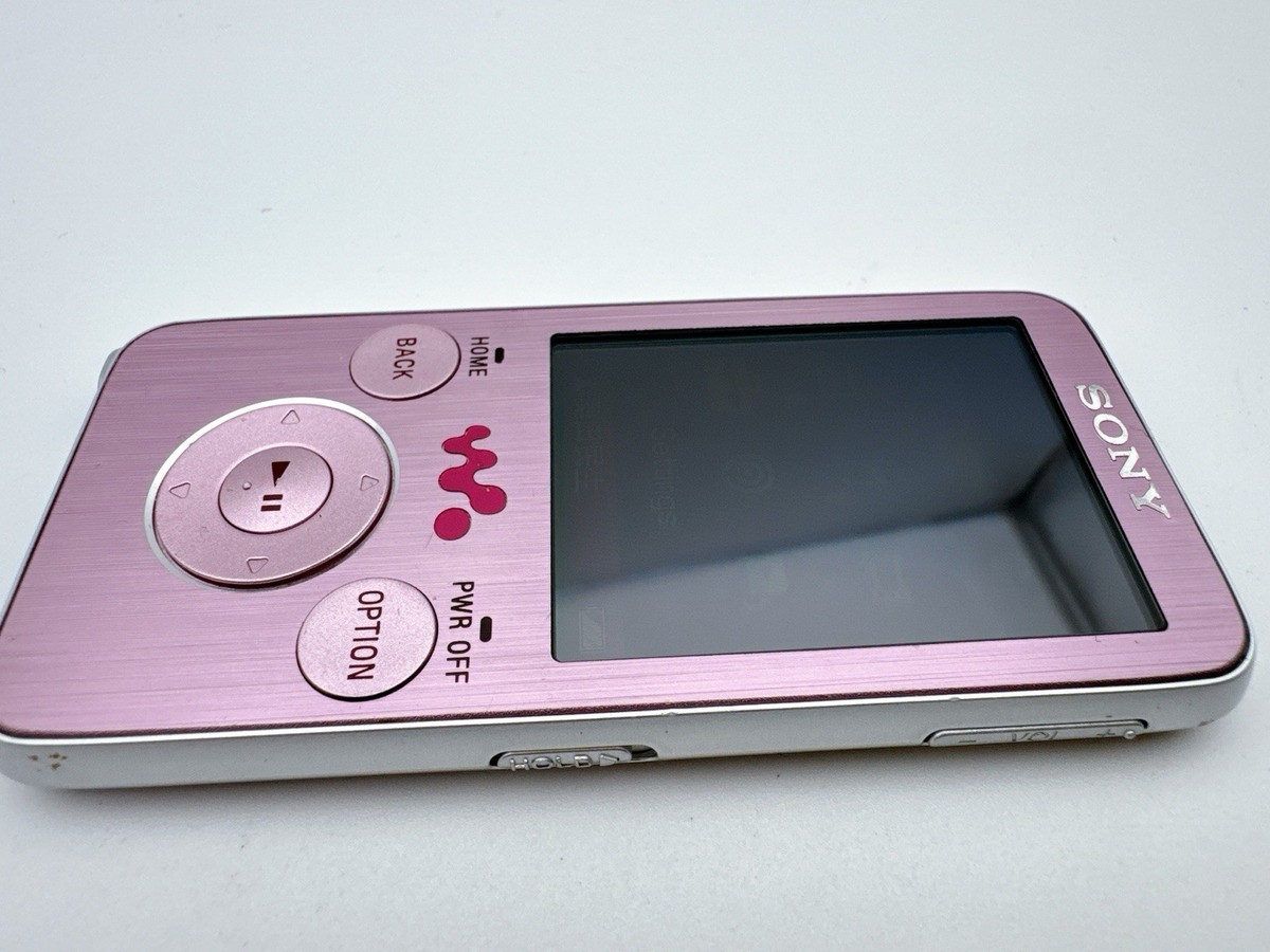 Sony Walkman NW-S736F 4GB Pink MP3 Player S Series FM Radio Tested