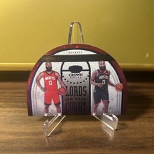 2019-20 Panini Crown Royale Lords of the Court Blue 50/75 James Harden #20 7y2