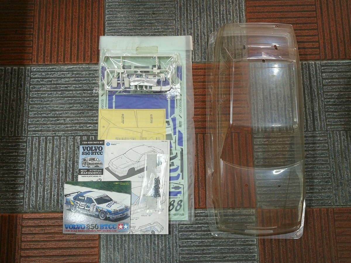TAMIYA 1/10 RC VOLVO 850 BTCC ボディパーツセット