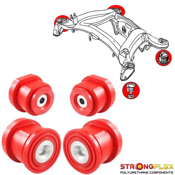 Busches HinterachsträGer FüR Mercedes SLK R171 (04-11)-image