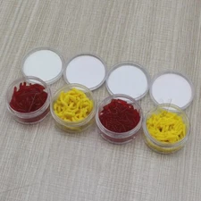 Lot 120-150 Maggot Grub Soft Fishing Lure Kit Carp Fly Lifelike Worm Bait Bread