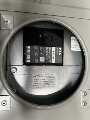 Eaton MBB200BTSG – Boîtier De Compteur 200A, Disjoncteur Principal, OH/UG, 1PH 120/240V
